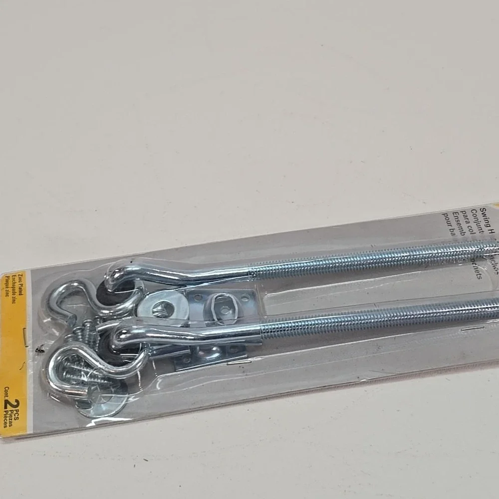 National Hardware N264-077, Swing Hook Kit, 2 Hooks & Hardware